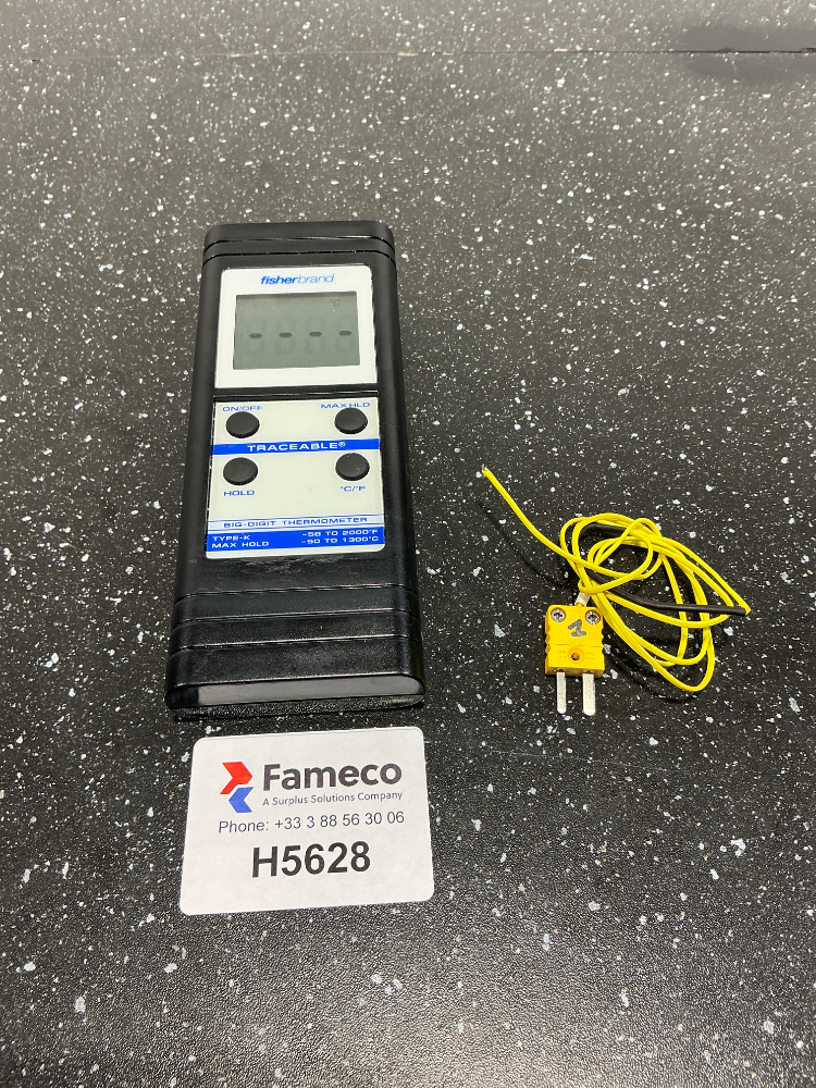 Image of FisherBrand Traceable BIG-DIGIT THERMOMETER